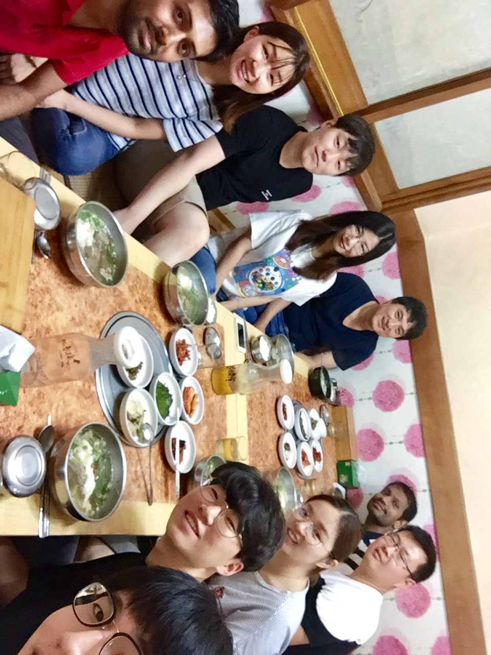 Lunch group with new student,July 2017 IMG_5335.JPG
